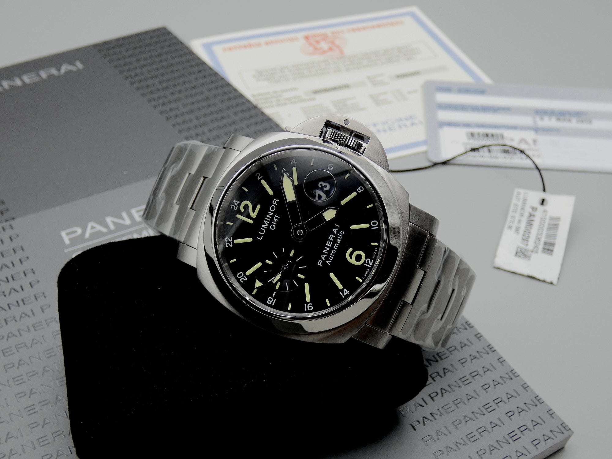 SODL NOS Luminor Gmt Panerai Luminor GMT Date 2013