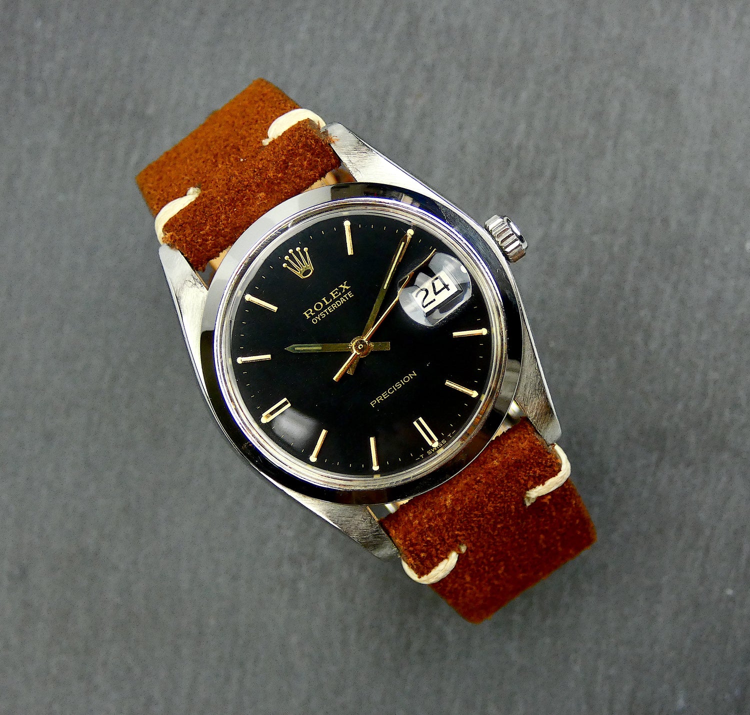 Rolex Oyster Date Black dial