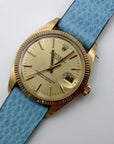 Sold Oyster Perpetual Date Full Gold 1979 Mint