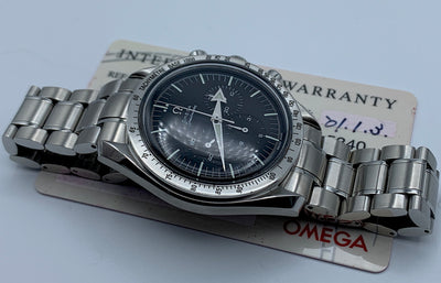 SOLD Omega Speedmaster Broad Arrow Re-edition / mint & rare