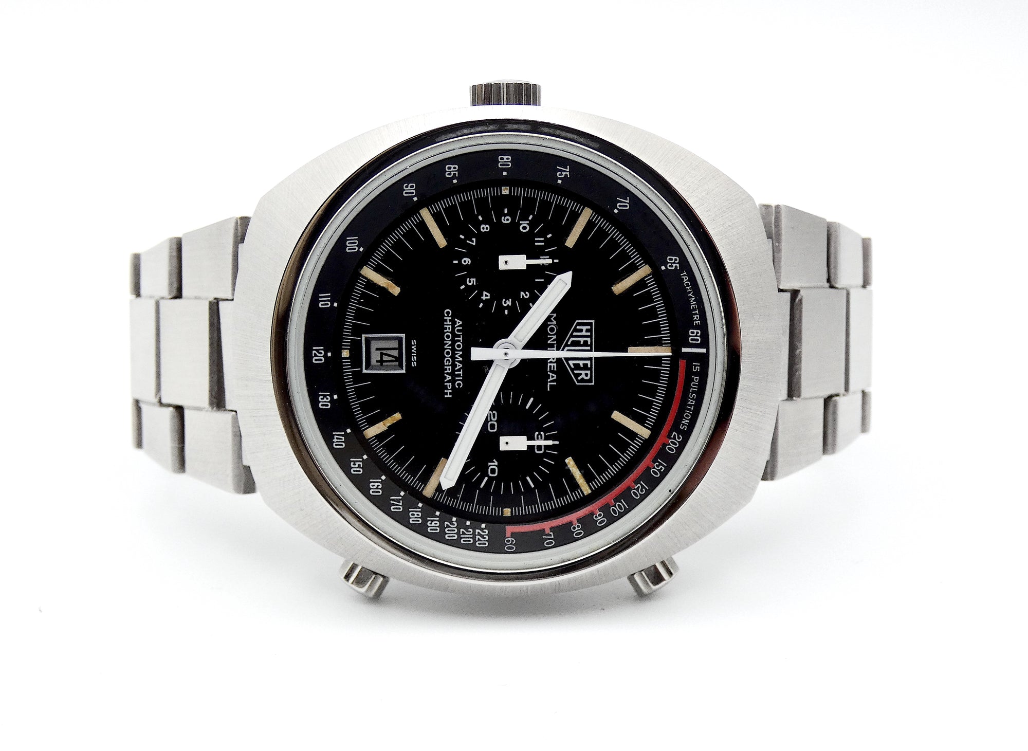SOLD Heuer Mint Vintage Montreal &quot;Stefan Bellof&quot; 70&#39;s