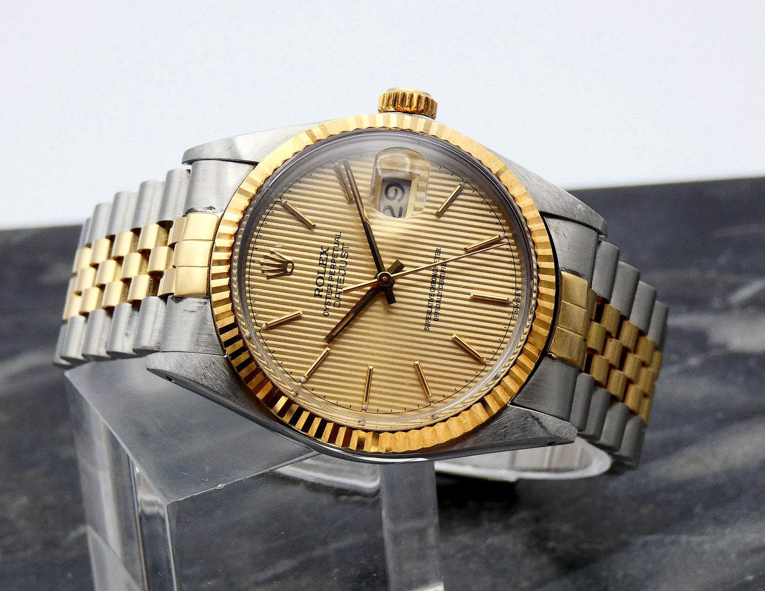 SOLD Mint Datejust 36 - 1987 tapestry