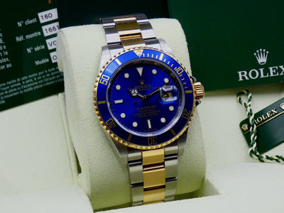 Rolex Submariner Date "bluesy" / RRR / first owner full set 2009 - V serie