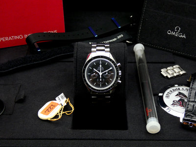 SOLD Omega Speedmaster Professional Moonwatch double sapphire
