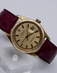SOLD Datejust 18k Sigma Linen dial / 1973