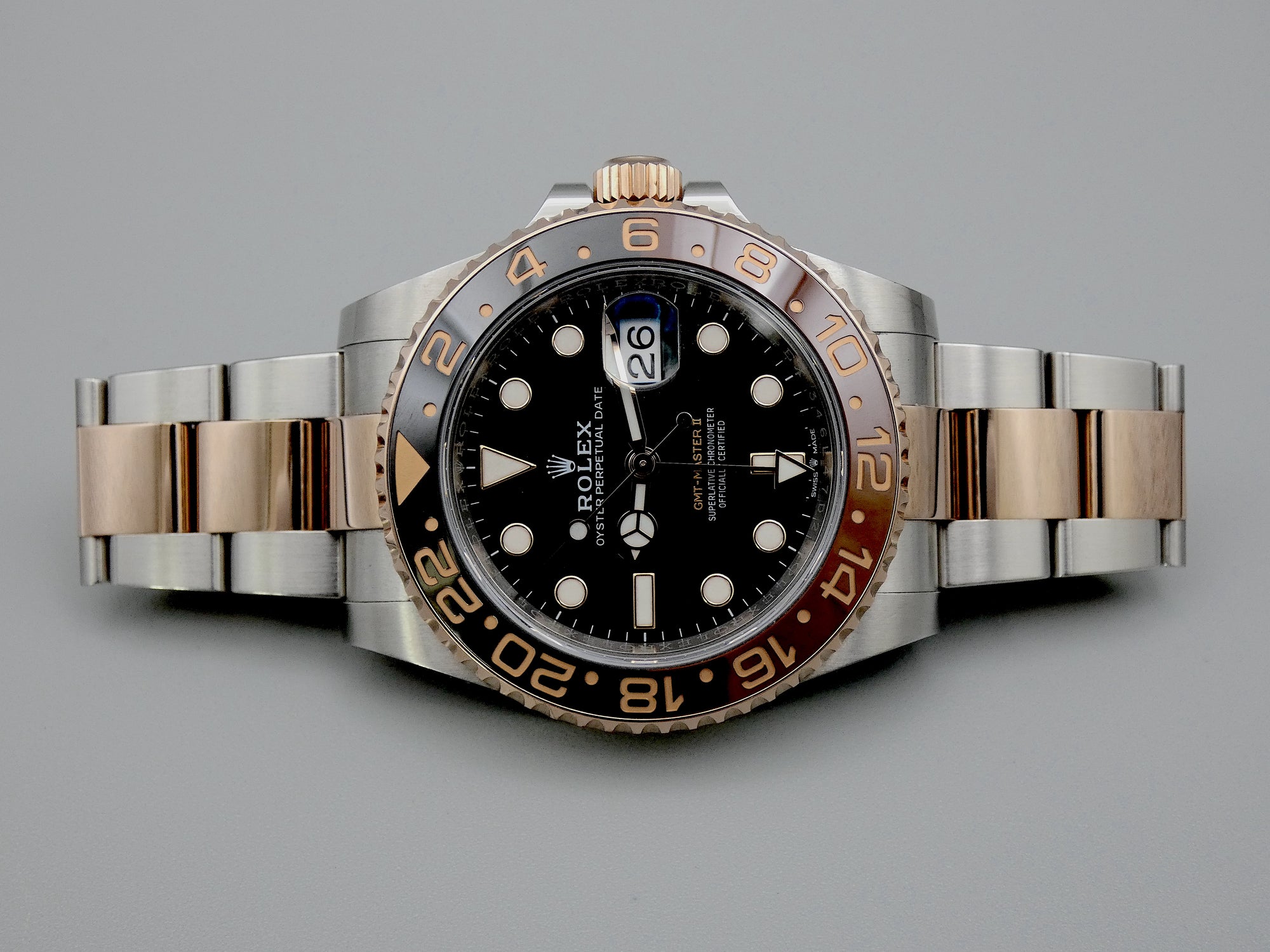 SOLD Rolex GMT-Master II Rootbeer 2018