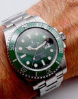 SOLD Rolex Submariner "Hulk" 2013 Mint NL delivered