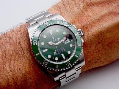 SOLD Rolex Submariner "Hulk" 2013 Mint NL delivered