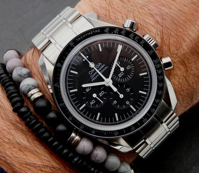 SOLD Omega Speedmaster Professional Moonwatch double sapphire