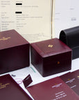 SOLD Patek Philippe Nautilus 3800 / Amazing patina and dial / serviced / unpolished / collectors set