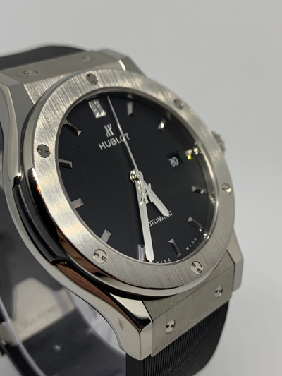 SOLD Hublot Classic Fusion titanium 542.NX.1171.RX