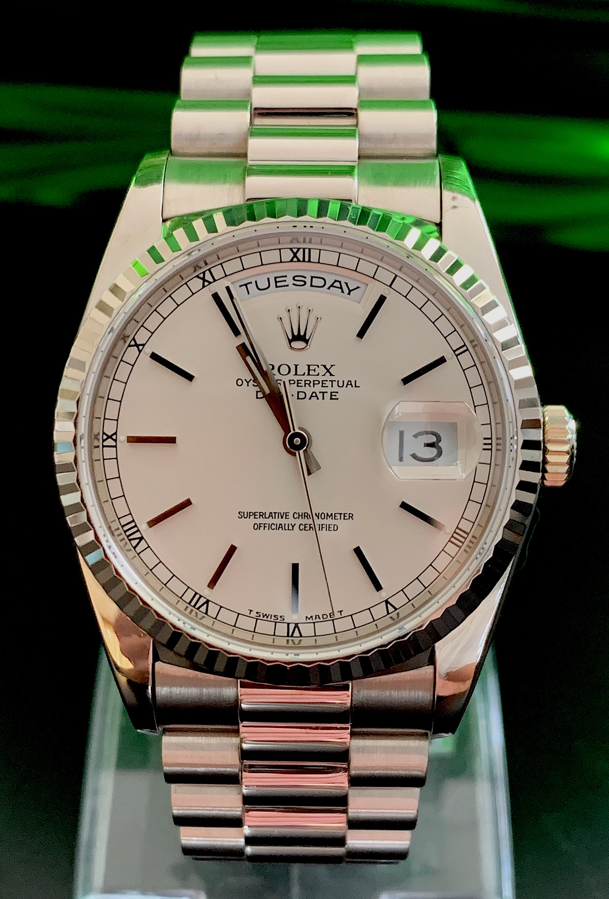 SOLD Rolex DayDate White Gold 118239