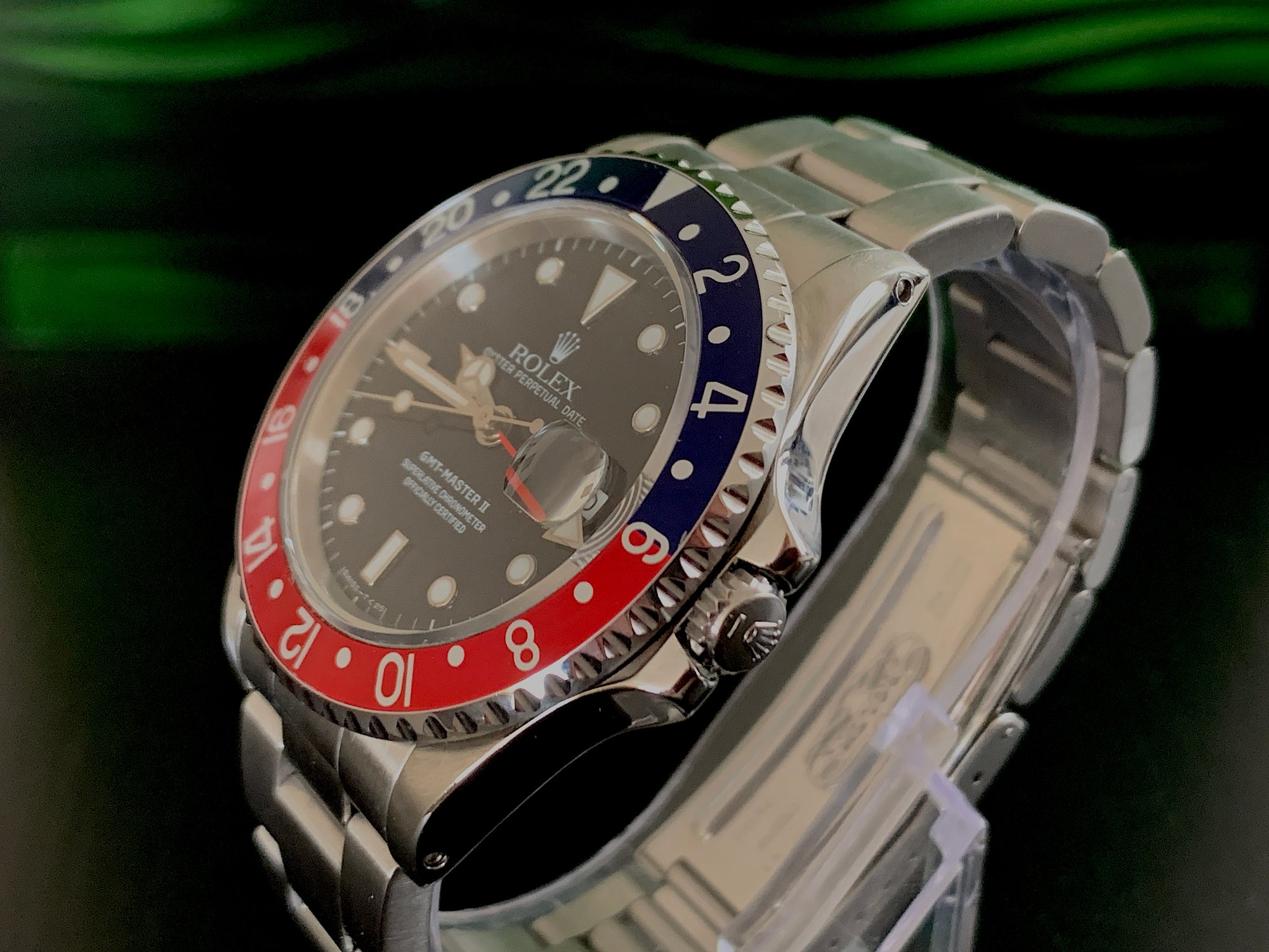 SOLD 16710 GMT-Master II Pepsi Mint