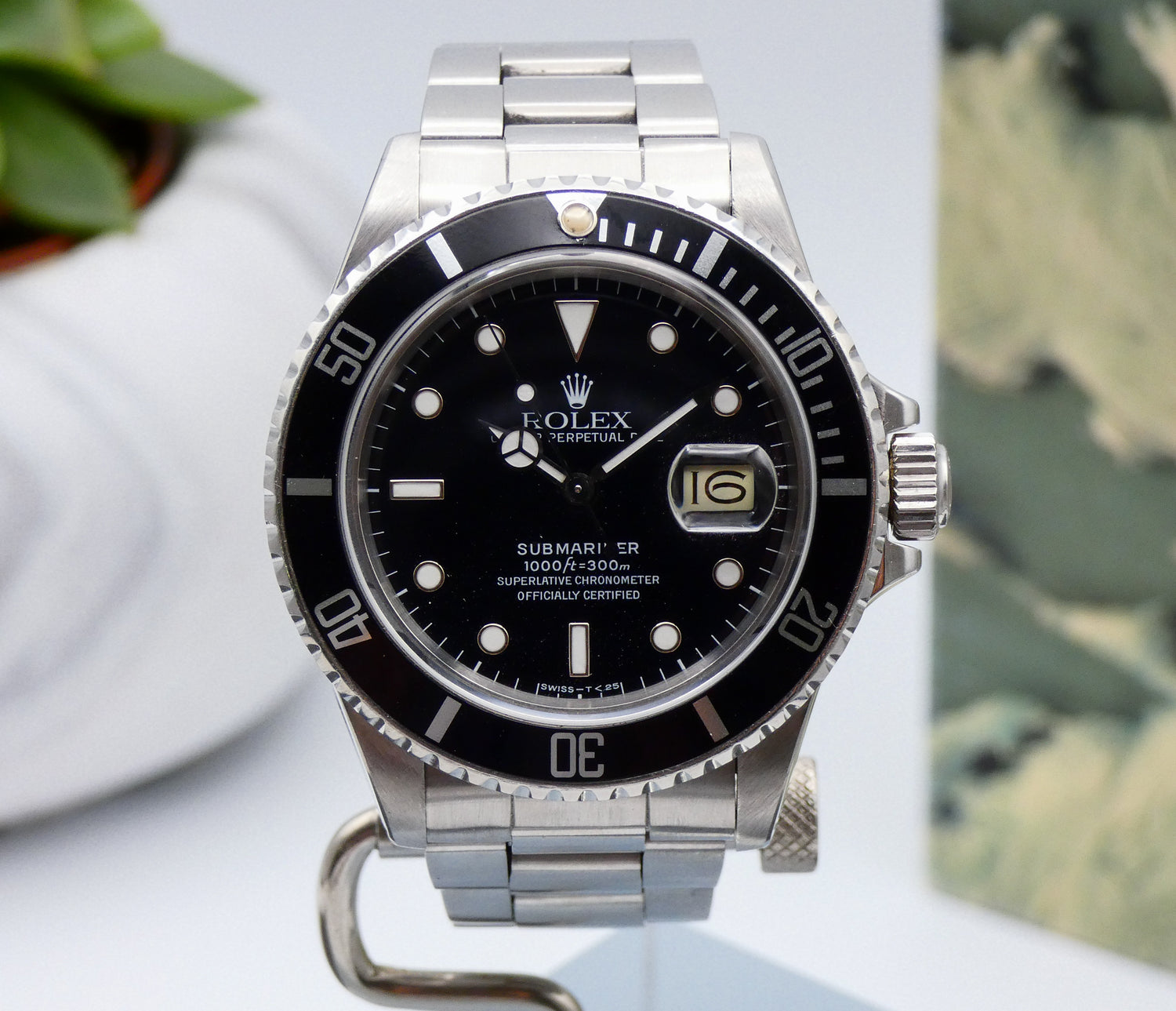 Rolex Submariner Date / serviced / 1986
