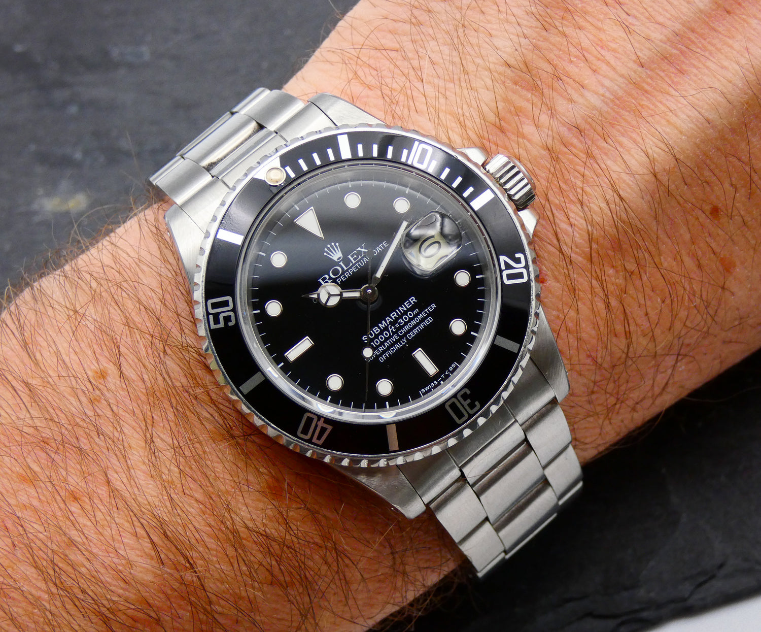 Rolex Submariner Date / serviced / 1986