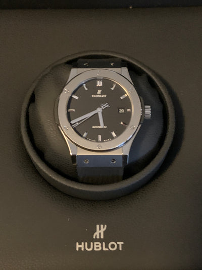 SOLD Hublot Classic Fusion titanium 542.NX.1171.RX