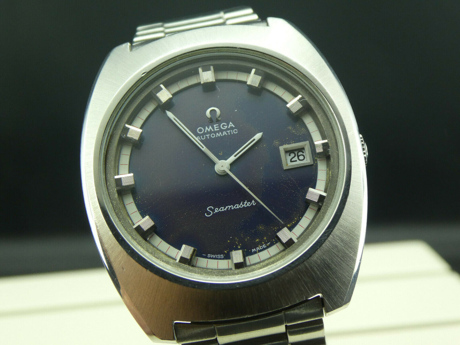 SOLD Omega Seamaster Automatic Vintage Tropical Dial 166.110